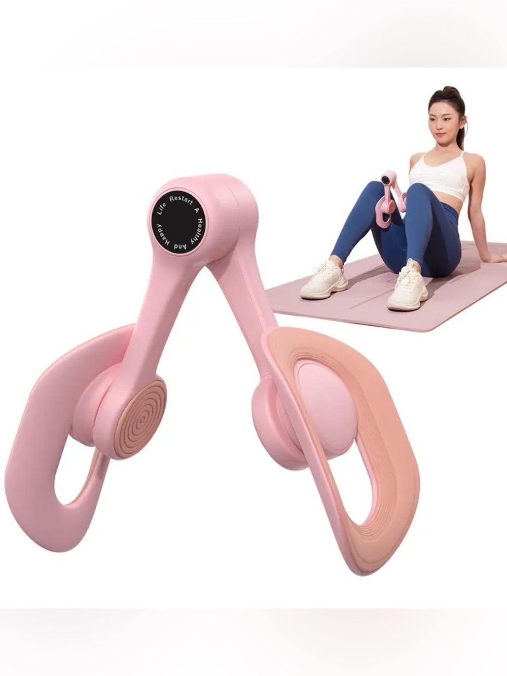 Pink Thigh & Hip Toning Exerciser Merach